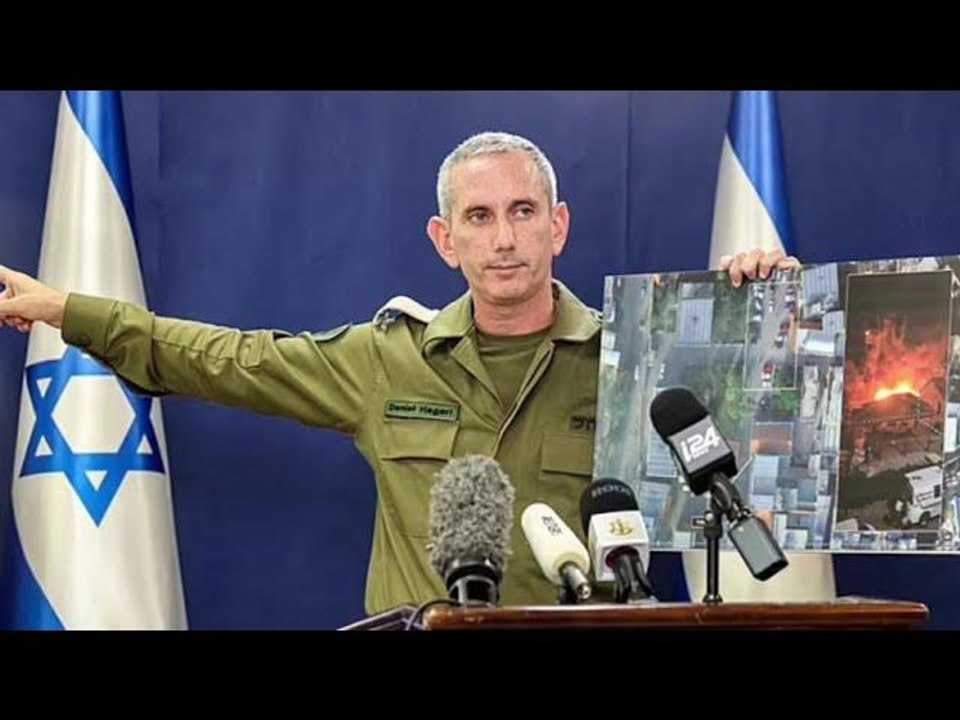 Israel releases footage of failed Jihad missile launch moments before hospital carnage