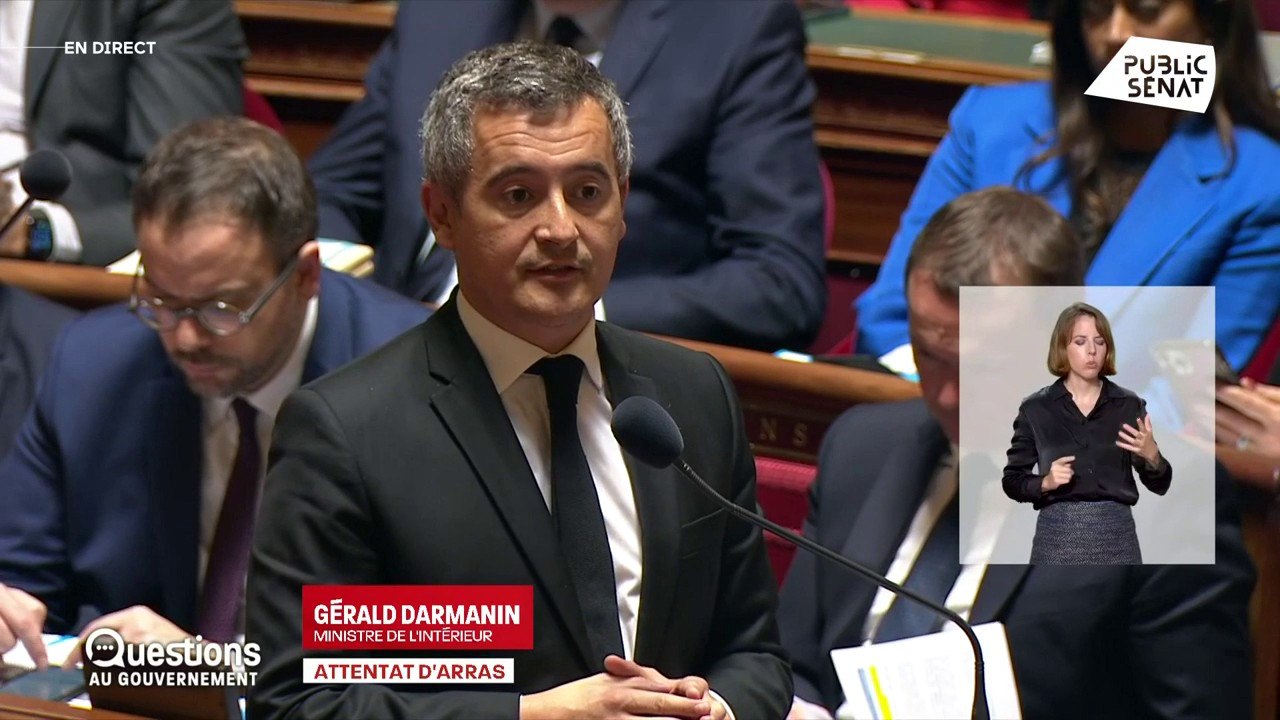 Loi immigration : « Je fais mienne les modifications du Sénat », annonce Gérald Darmanin