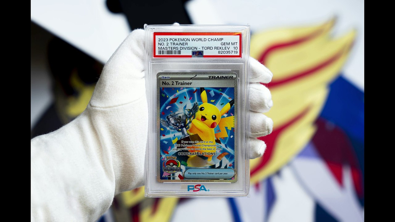 Pokemon 'No.2 Trainer' card