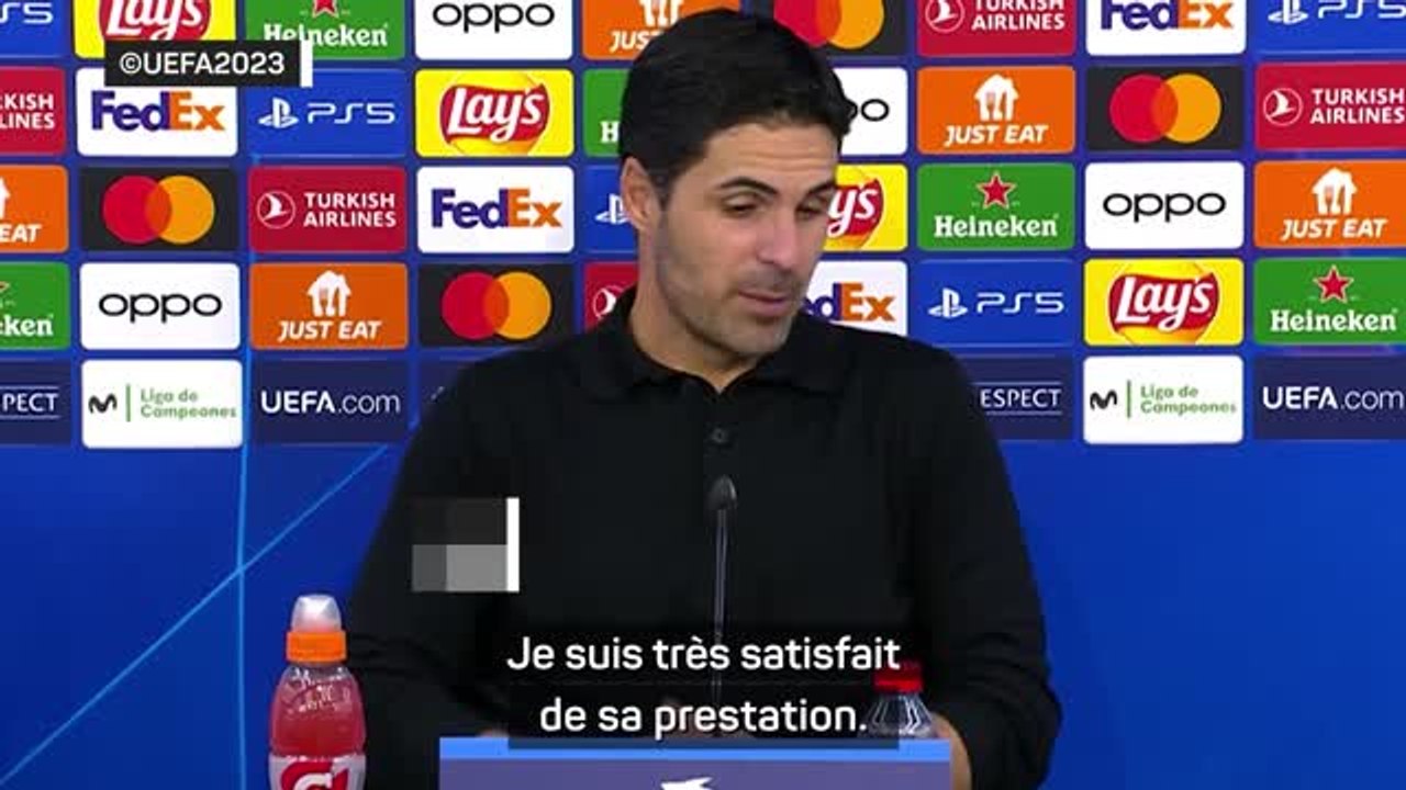 Gr. B - Arteta sur Gabriel Jesus : “Les grands matches sont faits pour les grands joueurs”