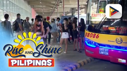 Mga pasaherong uuwi ng probinsiya, nagsimula nang dumagsa sa PITX