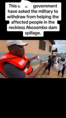 Prez Akufo-Addo Orders Military To Stop Assisting Flood Victims In The Volta Region