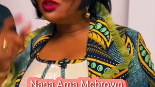 Nana Ama Mcbrown's Reacts To Her Trending Marriage Divorce