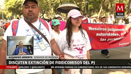 Alejandro Armenta: " Es necesario democratizar al Poder Judicial"