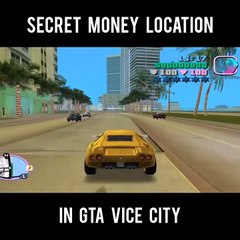 Secret Money Location in GTA Vice City !!