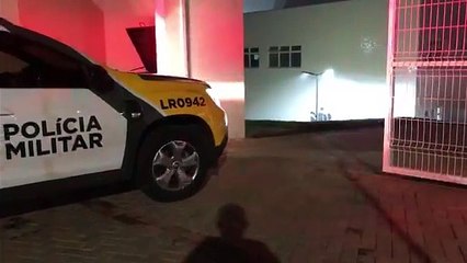 Homem é detido após agredir a  companheira e o afilhado no bairro Cataratas