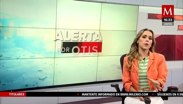 Se intensifica a categoría 3 el huracán 'Otis' frente a Guerrero