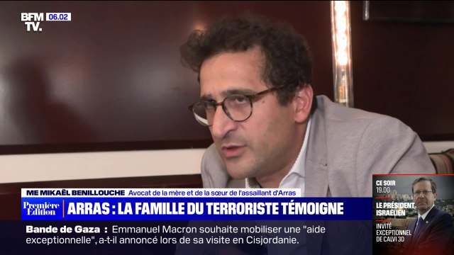 Attentat d'Arras: l'avocat de la mère et de la sœur de l'assaillant témoigne