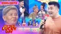 Luis loves Nanay Norie's energy | It’s Your Lucky Day