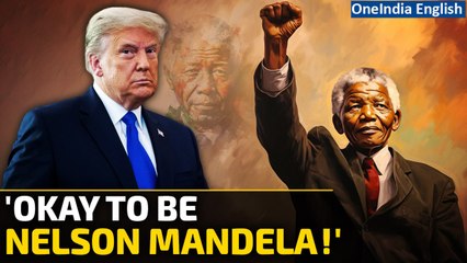Why Doanld Trump Says He Is Ready To be Nelson Mandela| Watch| Oneindia News