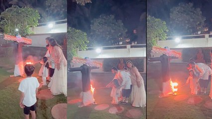 Shilpa Shetty Husband Raj Kundra Family Ravan Dahan Video Viral, Troll.. | Boldsky