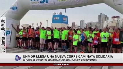 UNMDP: LLEGA UNA NUEVA CORRE CAMINATA SOLIDARIA