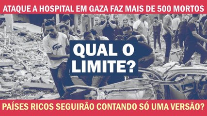 "UM DOS PIORES CRIMES DE GENOCÍDIO DA HISTÓRIA DAS GUERRAS", DIZ JOSÉ REINALDO NA TV 247