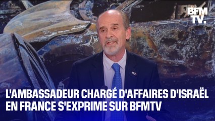 L'interview de Raphaël Morav, ambassadeur chargé d'affaires d'Israël en France, en intégralité