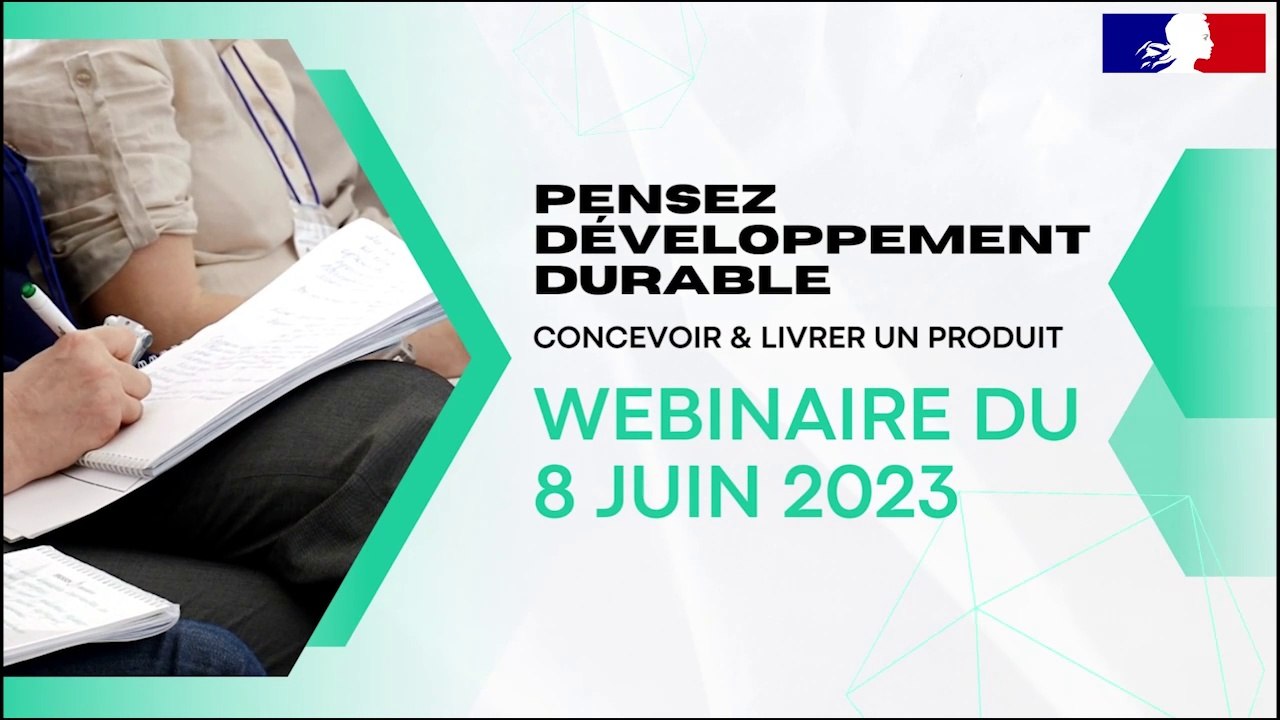 [Webinaire] 3 - Concevoir & livrer un produit "Pensez développement durable avec Jean-Philippe PAPILLON"
