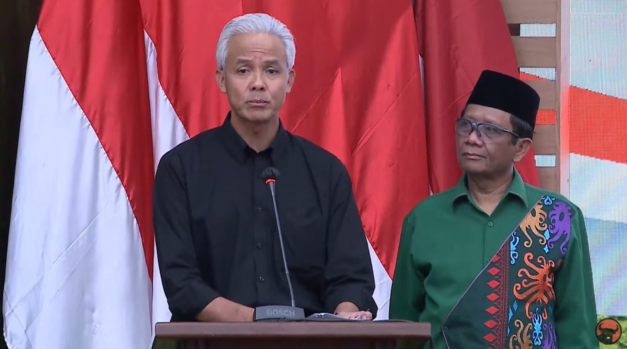 Isi Pidato Mahfud MD Setelah Jadi Cawapres Ganjar Pranowo #Shorts