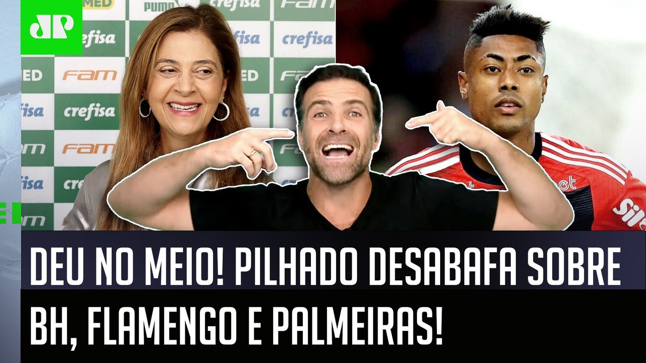 "ISSO JÁ TÁ IRRITANDO! É UM ABSURDO!" Pilhado DESABAFA sobre Bruno Henrique, Flamengo e Palmeiras!