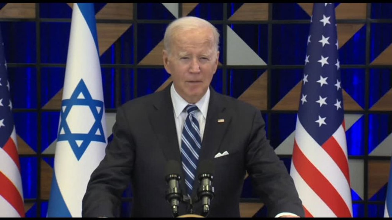 Medio Oriente, Biden: una soluzione a due Stati, perseguiamo la pace