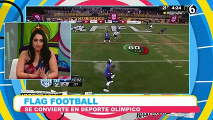 Flag Football se convierte en deporte olímpico