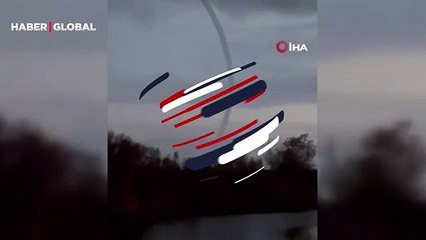 Antalya'da denizde hortum paniği!