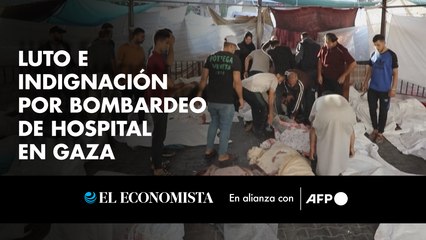 Luto e indignación por bombardeo de hospital en Gaza