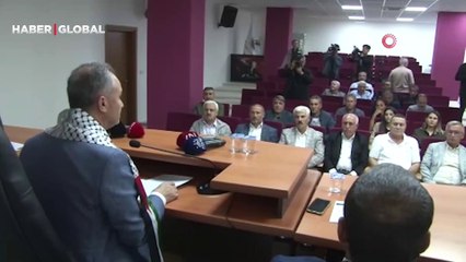 Adıyaman Belediyesi'nden Filistin’e 10 milyon TL yardım: Vicdan sahibi olan herkes görüyor