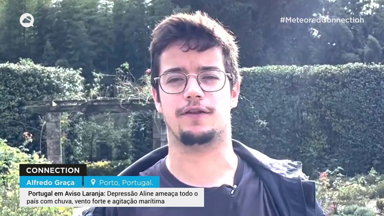 Portugal em Aviso Laranja: Depressão Aline ameaça todo o país com chuva, vento forte e agitação marítima