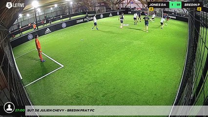 But de Julien CHEVY - BREDIN PRAT FC
