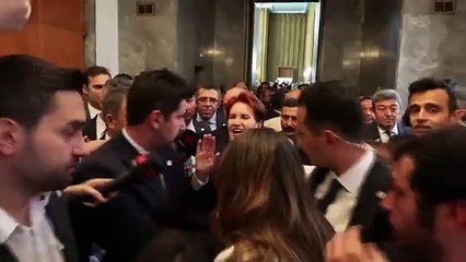 Meral Akşener, 'TOGO buluşması'nı soran gazeteciyi azarladı