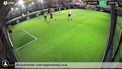 But de Kevin Foin - Saint Gobain Football Club
