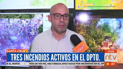 Más de 3500 focos de calor en Santa Cruz