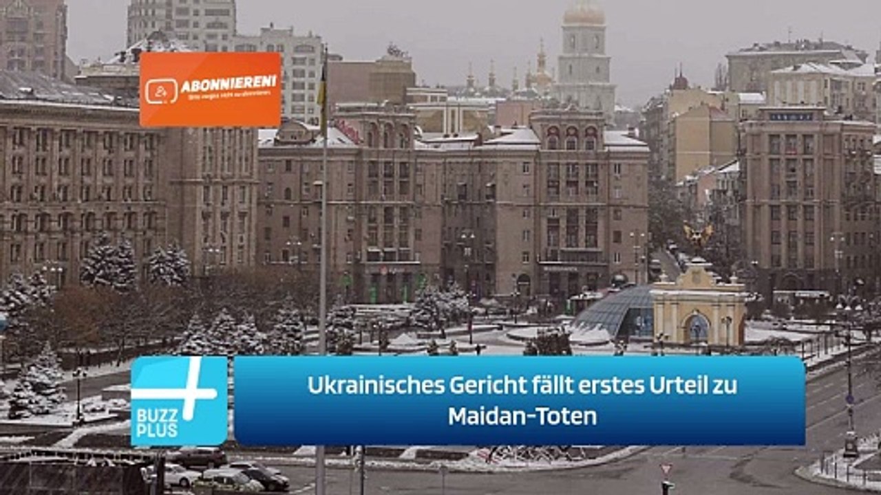 Ukrainisches Gericht fällt erstes Urteil zu Maidan-Toten