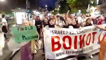 Manifestación por Palestina en Donostia