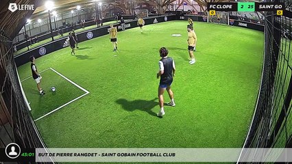 But de Pierre RANGDET - Saint Gobain Football Club