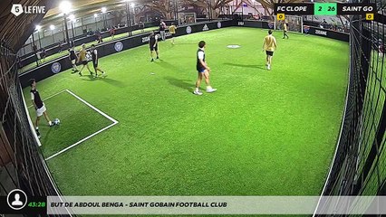 But de Abdoul Benga - Saint Gobain Football Club