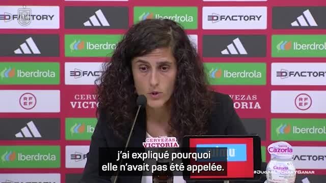 Espagne (F) - Tomé : Nous avions décidé de ne pas appeler Hermoso pour la protéger