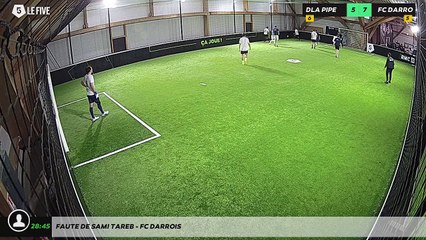 Faute de Sami TAREB - FC DARROIS
