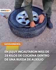 Secuestraron 28 kilos de cocaína en Jujuy