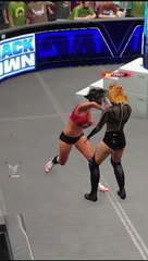 Nikki Bella Ruthless Attack on Becky Lynch in WWE 2K23
