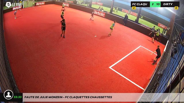 Faute de julie monzein - FC CLAQUETTES CHAUSSETTES