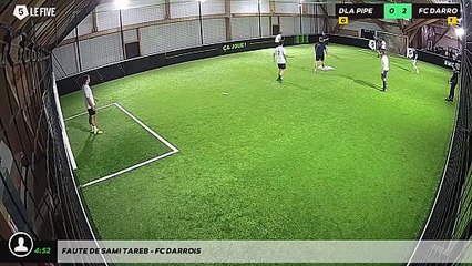 Faute de Sami TAREB - FC DARROIS