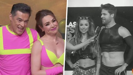 Mayte Carranco cerró su ciclo con Jorge Losa y brilló en su baile con Juan Ángel Esparza