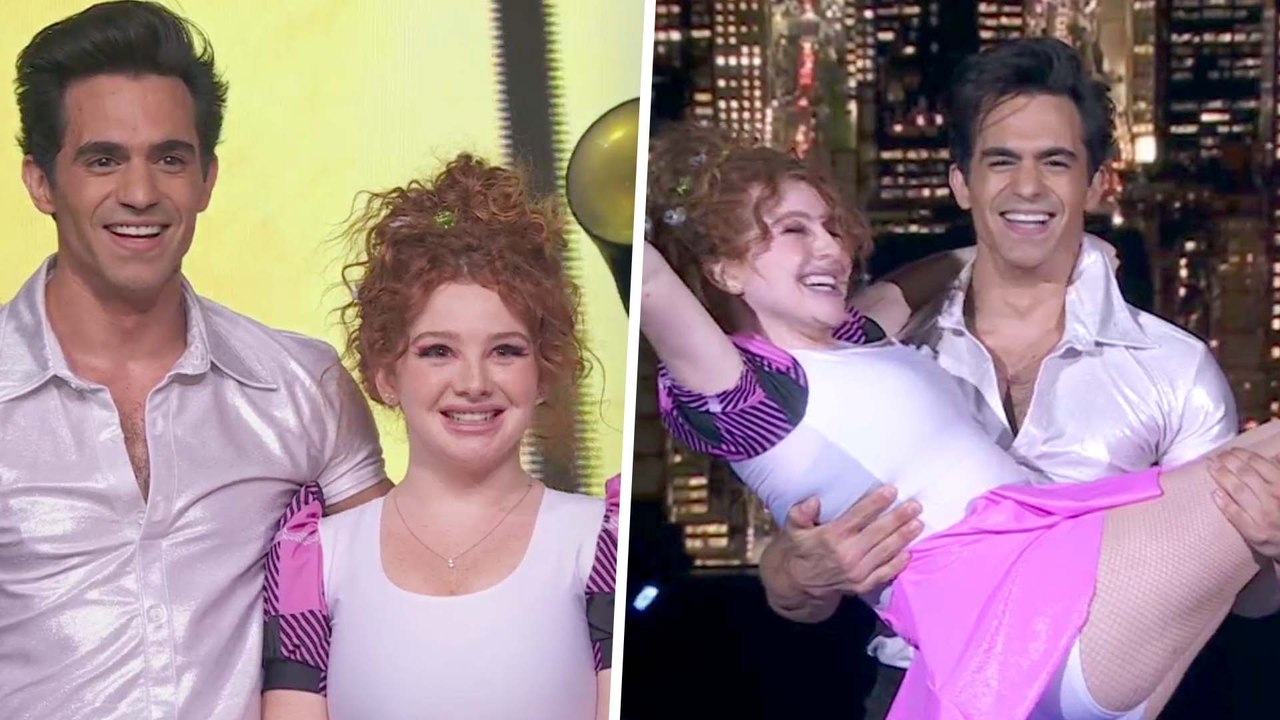 Briggitte y Luja recibieron el primer 9 de Las Estrellas Bailan en Hoy al ritmo de swing