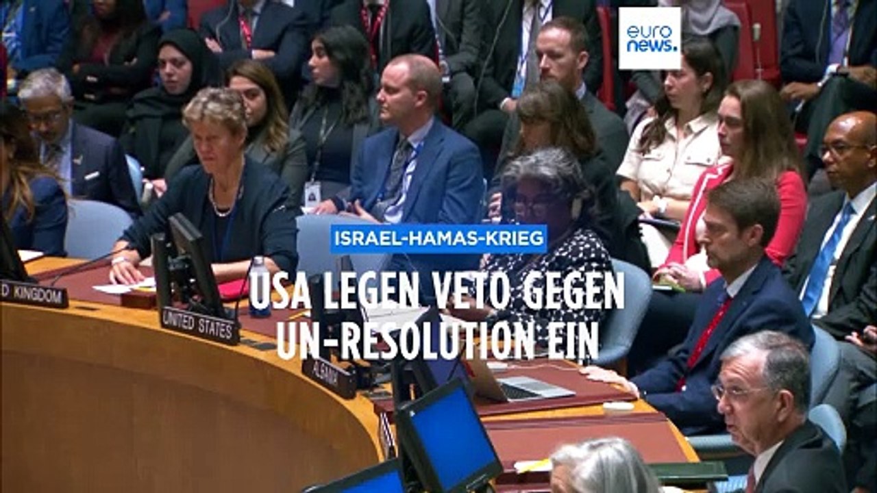 Nahost-Resolution im UN-Sicherheitsrat gescheitert