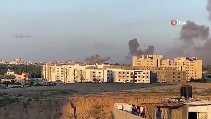 Les avions de guerre israéliens continuent de frapper la bande de Gaza