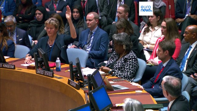 Estados Unidos vuelve a vetar una resolución del Consejo de Seguridad de la ONU sobre Gaza