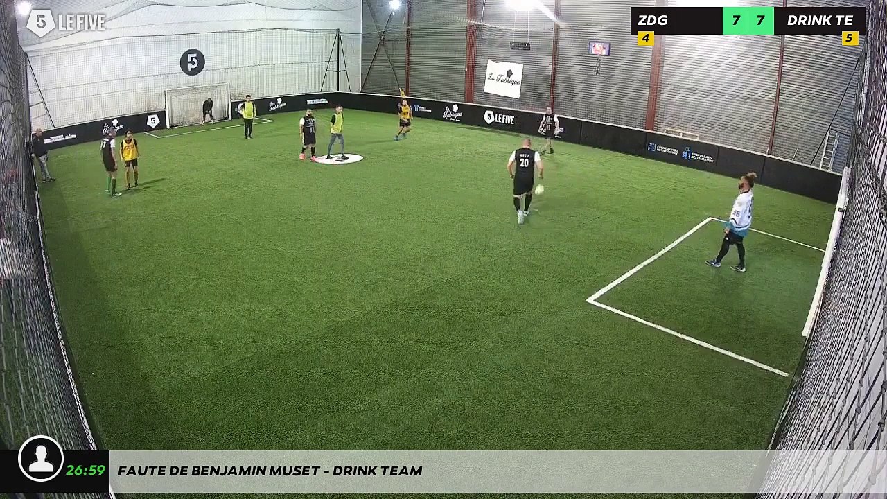 Faute de BENJAMIN MUSET - DRINK TEAM