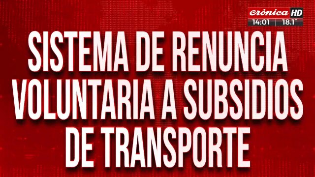 Los colectivos ya dan la opción de pagar sin subsidio