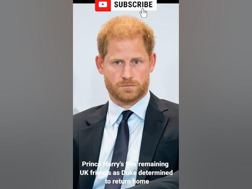 Prince Harry's five remaining UK friends as Duke determined to return home