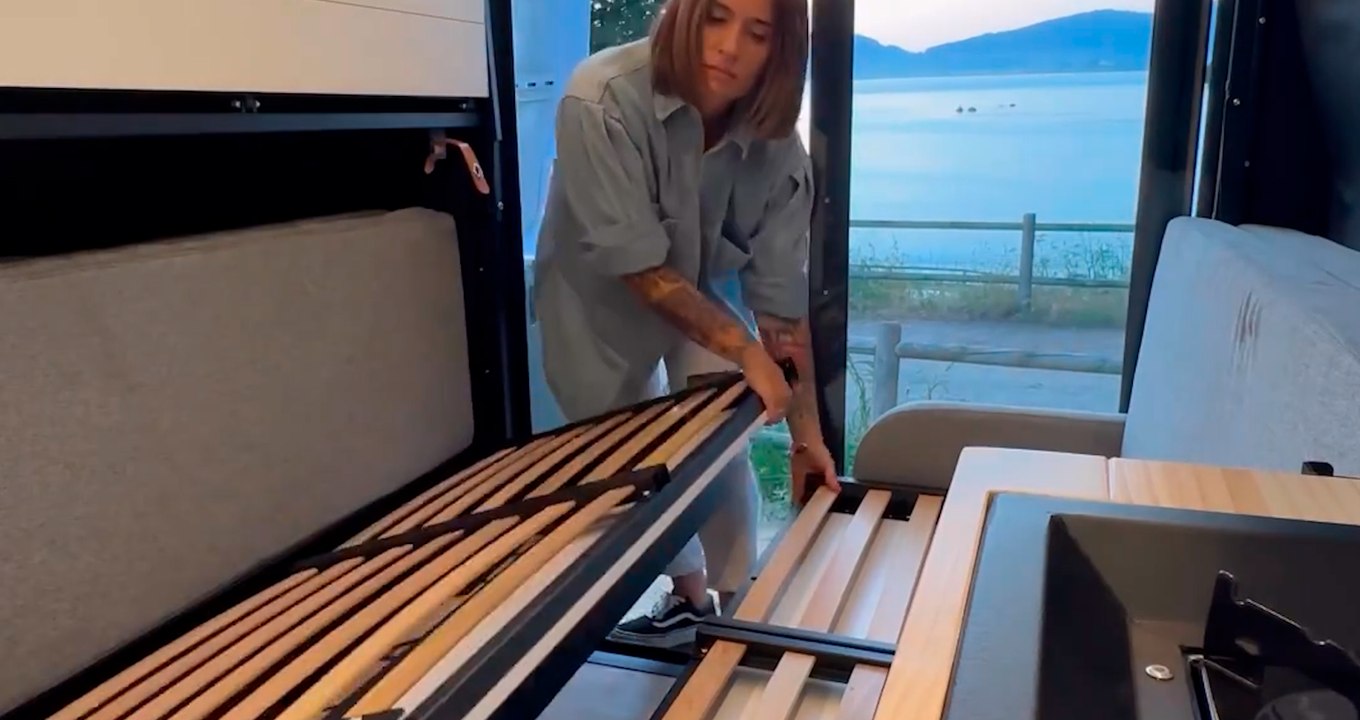 Video zeigt die Verwandlung eines Vans in das Traum-Wohnmobil